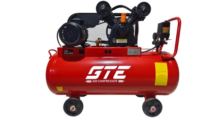 Компрессор поршневой ременной GTE MR4100400B (220 В, 400 л/мин, ресивер-100 л)