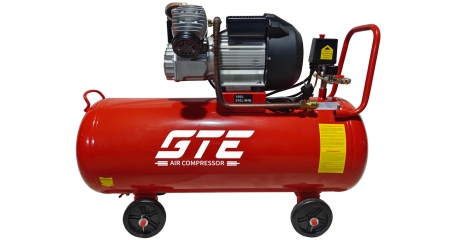 Компрессор поршневой с прямым приводом V-образный GTE MC100250B (220 В, 250 л/мин, ресивер-100 л)