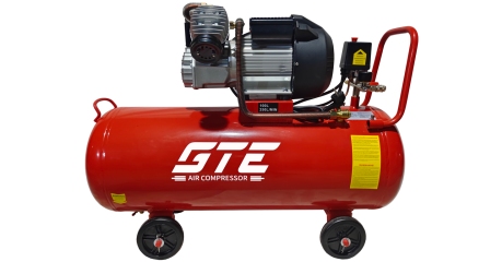 Компрессор поршневой с прямым приводом V-образный GTE MC100250B (220 В, 250 л/мин, ресивер-100 л)