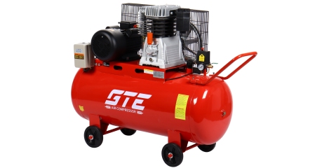 Компрессор поршневой с ременным приводом одноступенчатый GTE-MR200A500B (220 В, ресив. 200 л, 500 л/мин)