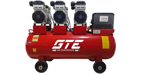 Компрессор поршневой безмасляный GTE-HMP153420B (220 В, 420 л/мин, ресивер-153 л)