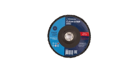 Круг зачистной из синтетического волокна ROSSVIK 180х22 (180*22 мм, черный, 80 м/с, 10200 об/мин)