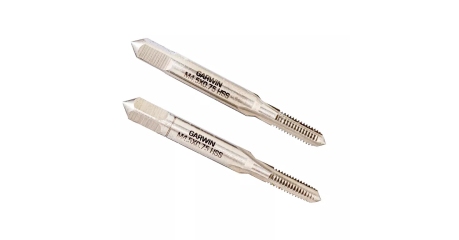 Метчики ручные GARWIN INDUSTRIAL GM-TC045075 (M4,5x0,75, DIN 352, HSS, 6H, комплект из 2 штук)