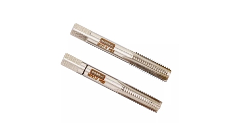 Метчики ручные GARWIN INDUSTRIAL GM-TC07100 (M7x1,0, DIN 352, HSS, 6H, комплект из 2 штук)