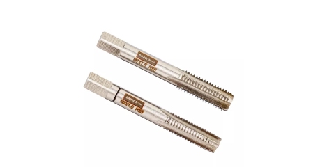 Метчики ручные GARWIN INDUSTRIAL GM-TC07100 (M7x1,0, DIN 352, HSS, 6H, комплект из 2 штук)