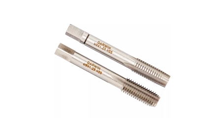 Метчики ручные GARWIN INDUSTRIAL GM-TC09125 (M9x1,25, DIN 352, HSS, 6H, комплект из 2 штук)