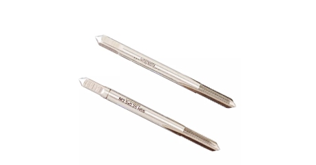 Метчики ручные GARWIN INDUSTRIAL GM-TF035035 (Mf3,5x0,35, DIN 2181, HSS, 6H, комплект из 2 штук)