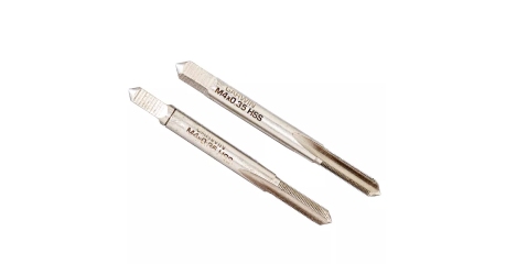 Метчики ручные GARWIN INDUSTRIAL GM-TF040035 (Mf4x0,35, DIN 2181, HSS, 6H, комплект из 2 штук)