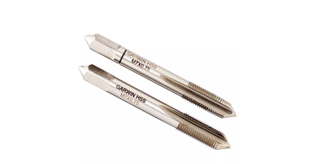 Метчики ручные GARWIN INDUSTRIAL GM-TF070075 (Mf7x0,75, DIN 2181, HSS, 6H, комплект из 2 штук)