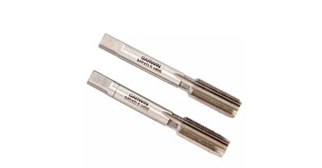 Метчики ручные GARWIN INDUSTRIAL GM-TF080050 (Mf8x0,5, DIN 2181, HSS, 6H, комплект из 2 штук)