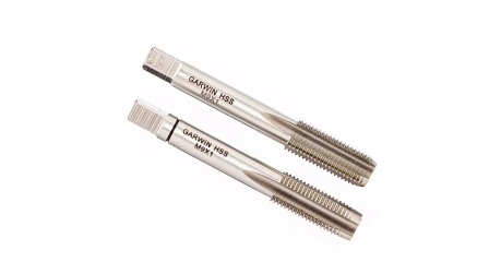 Метчики ручные GARWIN INDUSTRIAL GM-TF090100 (Mf9x1,0, DIN 2181, HSS, 6H, комплект из 2 штук)