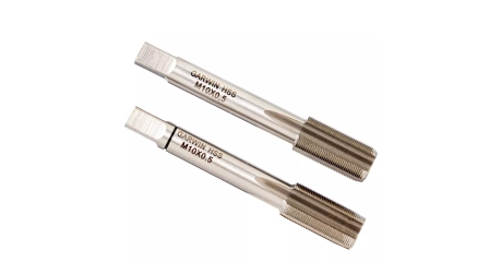 Метчики ручные GARWIN INDUSTRIAL GM-TF100050 (Mf10x0,5, DIN 2181, HSS, 6H, комплект из 2 штук)