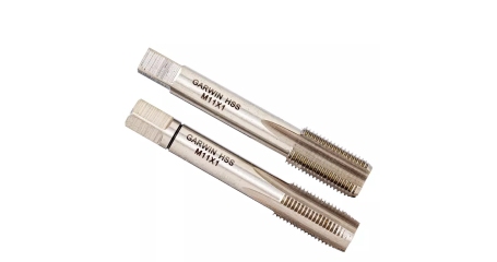 Метчики ручные GARWIN INDUSTRIAL GM-TF110100 (Mf11x1,0, DIN 2181, HSS, 6H, комплект из 2 штук)