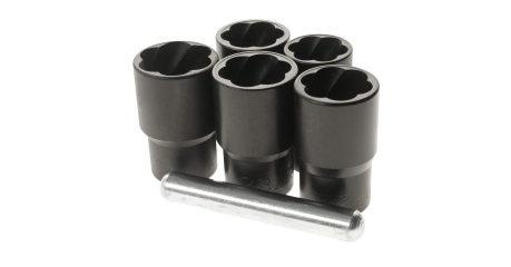 Набор головок для поврежденных болтов JTC 4399 (1/2", 19-24 мм, 6 предметов)