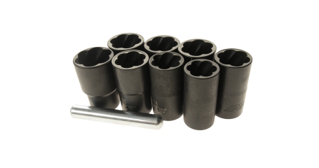 Набор головок для поврежденных болтов JTC 4399S (1/2