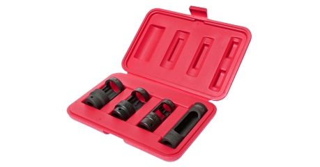 Набор головок для снятия датчика кислорода JTC 1543 (4 предмета в кейсе)