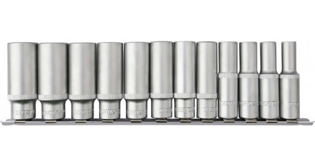 Набор головок торцевых глубоких Thorvik S12S2112SM (3/8