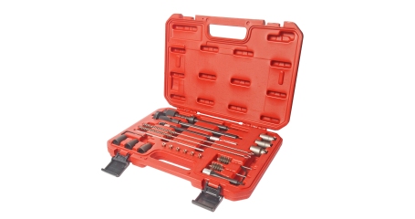 Набор инструментов для восстановления и очистки посадочных мест форсунок в кейсе JTC 4262