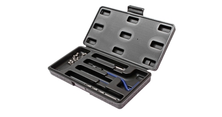 Набор инструментов для восстановления резьбы JTC 4781 (вставки М6Х1.0, L=8,0 мм, 20 шт., 24 предмета)