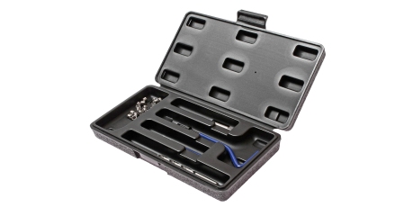 Набор инструментов для восстановления резьбы JTC 4781 (вставки М6Х1.0, L=8,0 мм, 20 шт., 24 предмета)