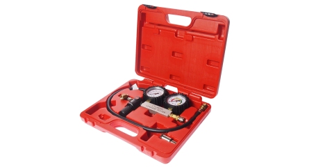 Набор инструментов для выявления утечек в цилиндрах JTC 4208 (диапазон 0-100PSI, 0-700кПА в кейсе)