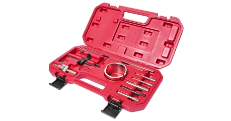 Набор инструментов для обслуживания дизельного двигателя JTC 4845 (PEUGEOT, CITROEN, 11 предметов в кейсе)