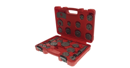 Набор инструментов для сведения тормозных цилиндров JTC 6820 (24 предмет)