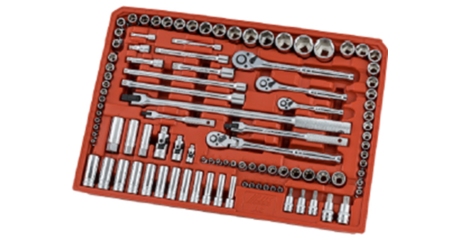 Набор инструментов для тележки инструментальной JTC A3104S (104 предмета)
