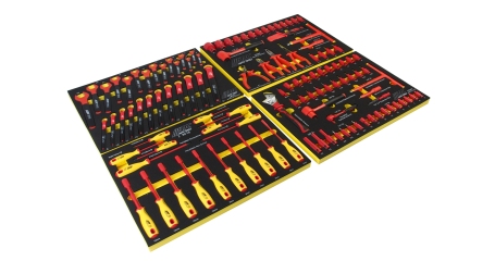 Набор инструментов изолированных комплект JTC I4115S (115 предметов)