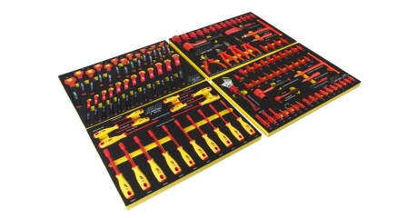 Набор инструментов изолированных комплект JTC I4115S (115 предметов)