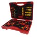 Набор инструментов слесарно-монтажный изолированных в кейсе JTC I017 (22 предмета, 3/8