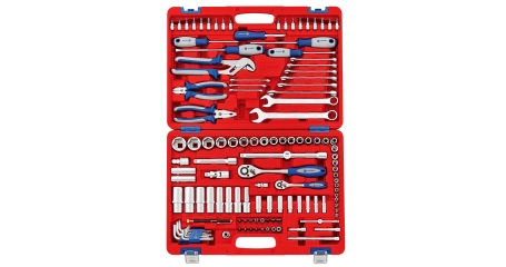 Набор инструментов универсальный МАСТАК 01-123C (123 предмета)