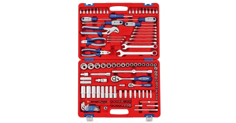 Набор инструментов универсальный МАСТАК 01-123C (123 предмета)