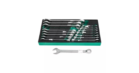 Набор ключей комбинированных GARWIN PRO 646070 (17 пр., 6-24 мм, в ложементе EVA)