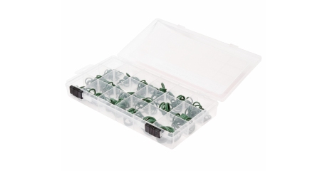 Набор колец уплотнительных для систем кондиционирования JTC 2020A (с R-12/R-134, 270 шт., с хладагентами, бокс)