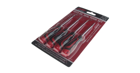 Набор крючков для снятия сальников JTC 6722 (4 предмета)