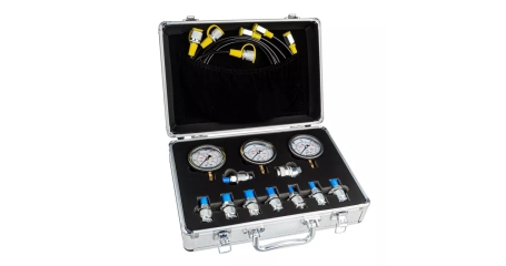 Набор 3-х манометров с контрольными точками для измерения давления масла в гидросистеме GARWIN PRO A85530