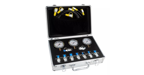 Набор 3-х манометров с контрольными точками для измерения давления масла в гидросистеме GARWIN PRO A85530