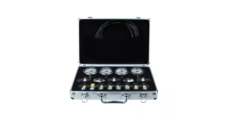 Набор 4-х манометров с контрольными точками для измерения давления масла в гидросистеме GARWIN PRO A85540