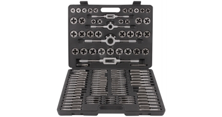 Набор метчиков и плашек Thorvik MTDS110 (110 предметов)