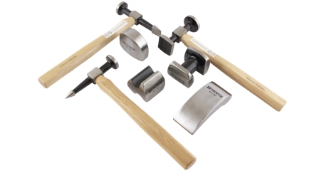 Набор правок и молотков для кузовных работ Thorvik BRK7 (7 предметов)