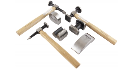 Набор правок и молотков для кузовных работ Thorvik BRK7 (7 предметов)