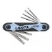 Набор складных ключей Torx Licota FX1S071D2CV (7 пр., T10-T40)