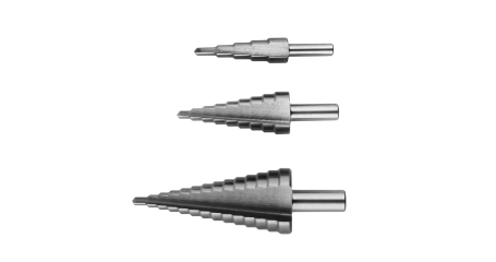 Набор ступенчатых сверл GARWIN INDUSTRIAL 102560-4-12*4-30 (4-12, 4-20, 4-30 мм, HSS-Co5)