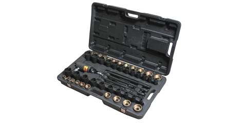 Набор съемников сайлентблоков универсальный с гидравлическим приводом в кейсе JTC 4704