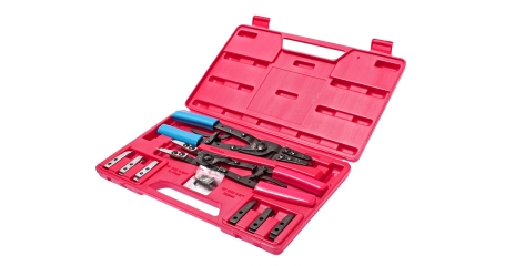 Набор щипцов для стопорных колец с наконечниками JTC 3471 (12 предметов в кейсе)