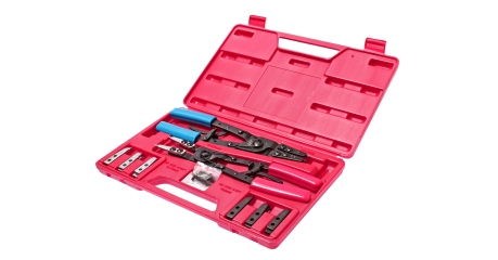 Набор щипцов для стопорных колец с наконечниками JTC 3471 (12 предметов в кейсе)