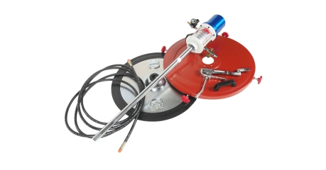 Нагнетатель смазки пневматический JTC 4254 (солидолонагнетатель, 200 л, 30 г/ход, шланг 6 м)