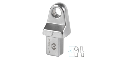 Насадка накидная серии FIT KING TONY 34502107M (7 мм, 9х12 мм)