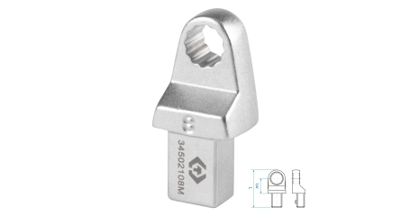 Насадка накидная серии FIT KING TONY 34502108M (8 мм, 9х12 мм)